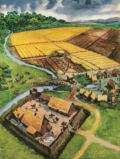 An Anglo-Saxon Village